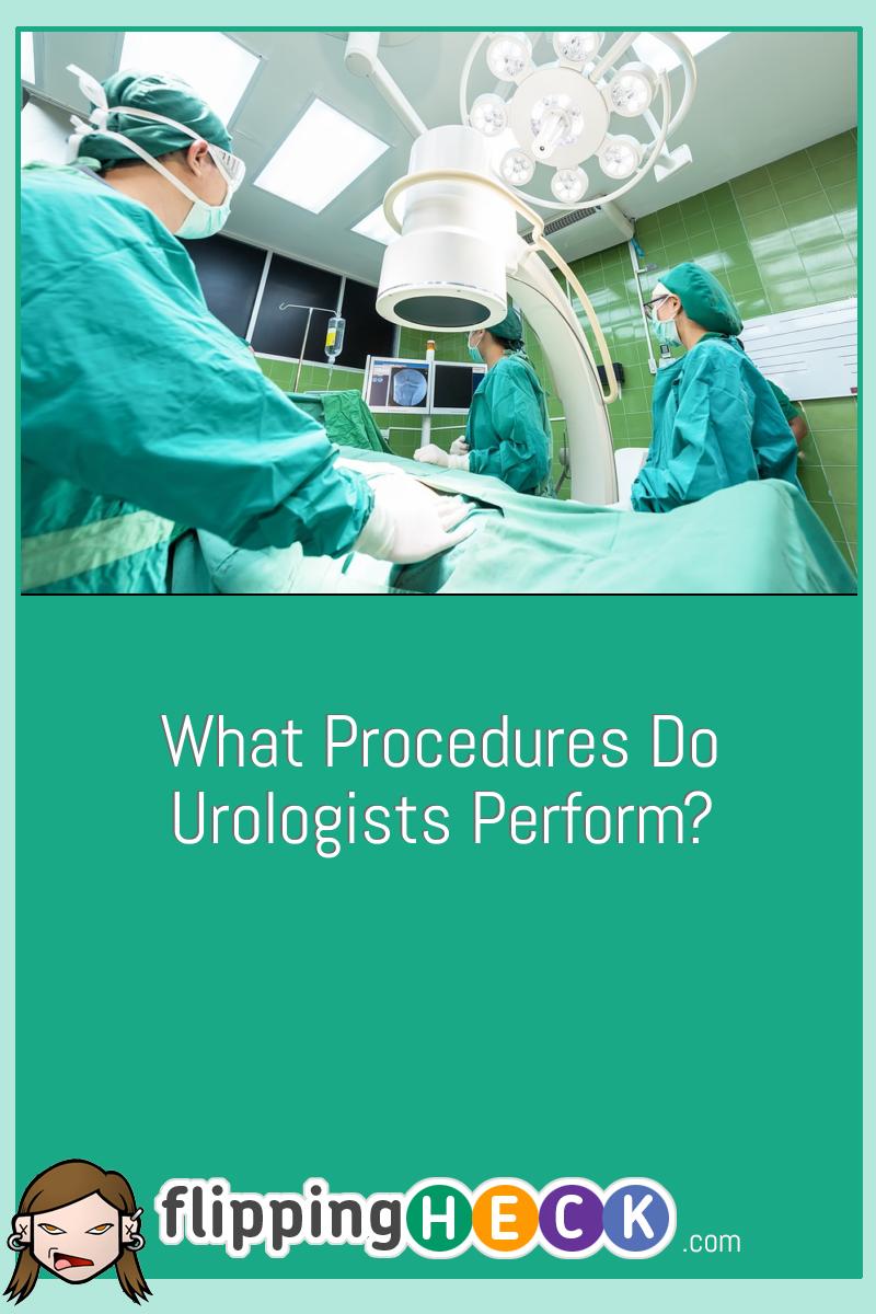 What Procedures Do Urologists Perform? – Flipping Heck!